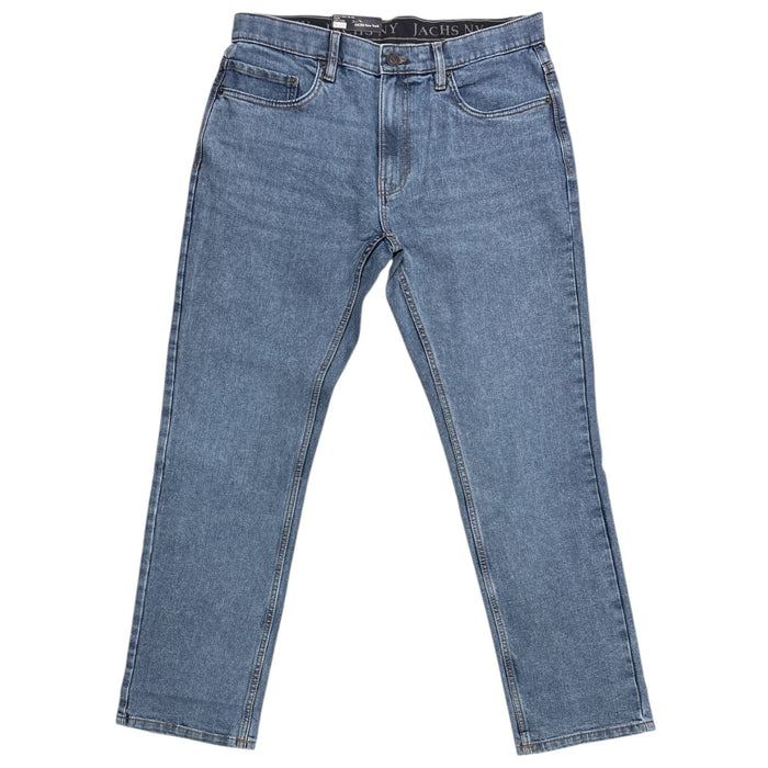 Jachs NY Men's Classic Fit Straight Leg 5 Pocket Denim Pant