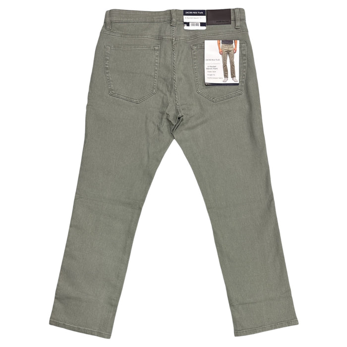 Jachs NY Men's Classic Fit Straight Leg 5 Pocket Denim Pant