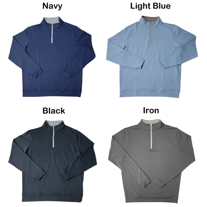 Peter Millar Stretch Long Sleeve Quarter Zip Pullover