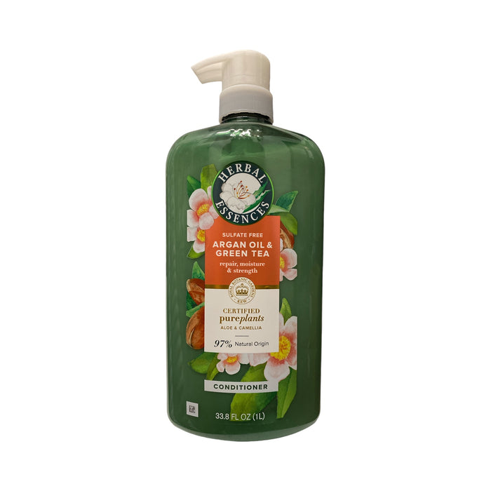 Herbal Essences Argan Oil & Green Tea Conditioner with Camellia Oil, 33.8 floz