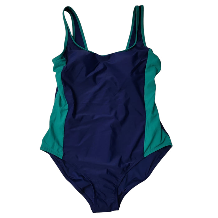 Lands' End Women's Fully Lined Scoop Neck One-Piece Swimsuit