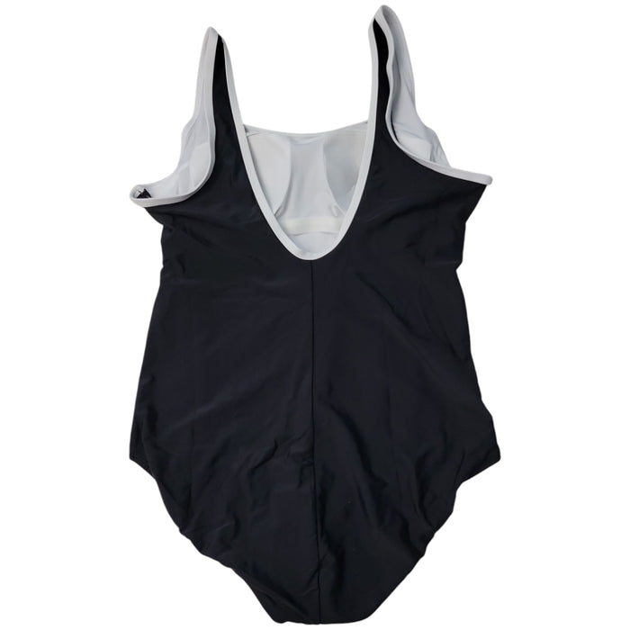 Lands' End Women's Fully Lined Scoop Neck One-Piece Swimsuit