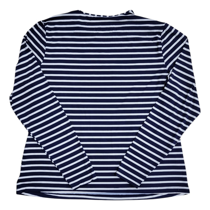 Lands' End Women's Long Sleeve UPF 50+ Pullover Rash Guard