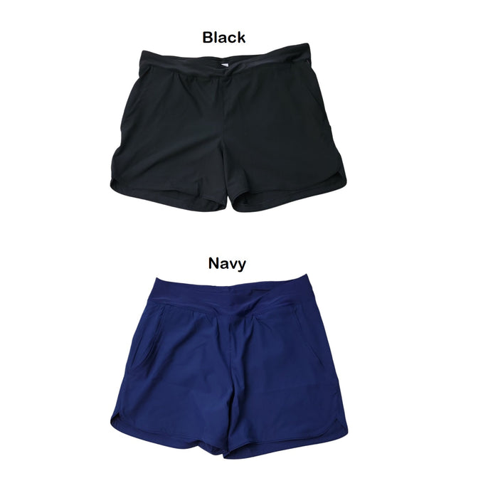 Lands' End Women's Stretch 5" Swim Board Short Bottoms