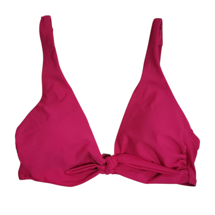 Loft Women's UPF 50+ Sun Protection Tie Front Bikini Top