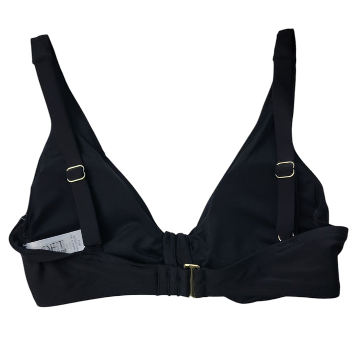 Loft Women's UPF 50+ Sun Protection Tie Front Bikini Top