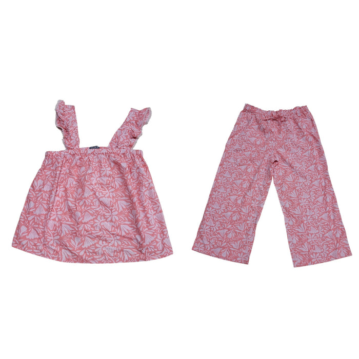 LOFT Women's 2-Piece Flattering Fit Tank and Capri Pajama Set