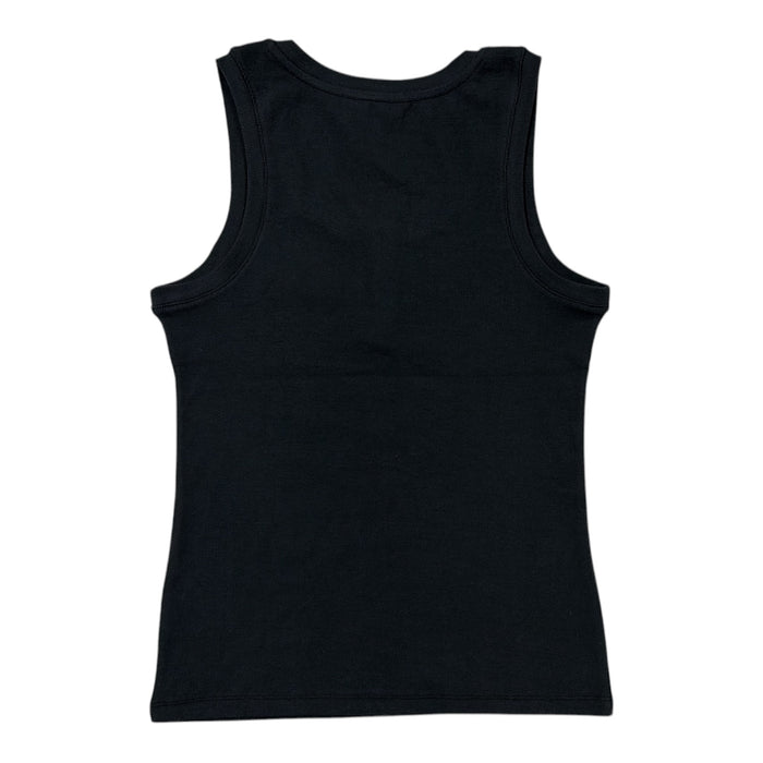 Lands' End Women's Lightweight Relaxed Fit Scoop Neck Ribbed Tank Top