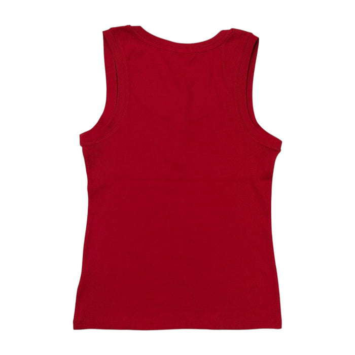 Lands' End Women's Lightweight Relaxed Fit Scoop Neck Ribbed Tank Top