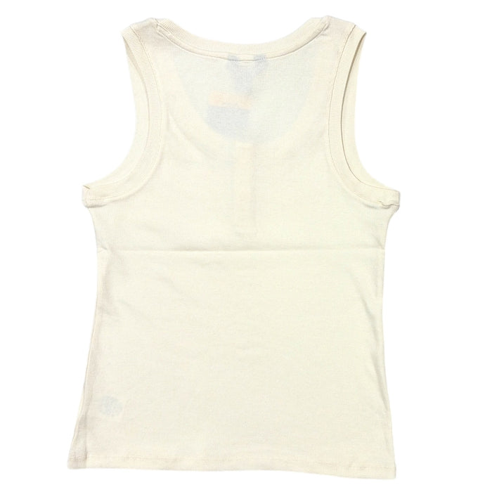 Lands' End Women's Lightweight Relaxed Fit Scoop Neck Ribbed Tank Top