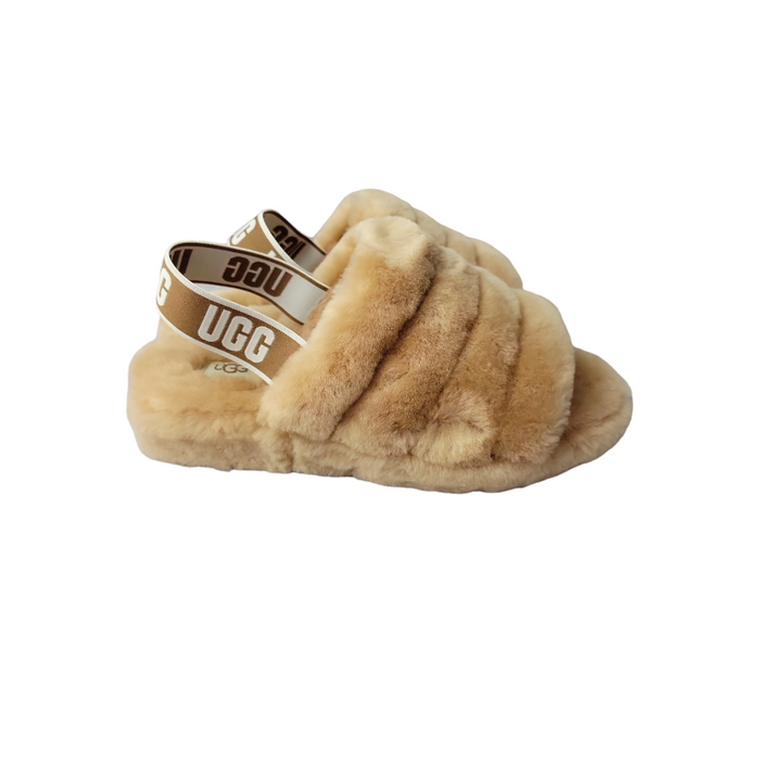 UGG Women's Fluff Yeah Slide Sheepskin Insole & Upper Slippers