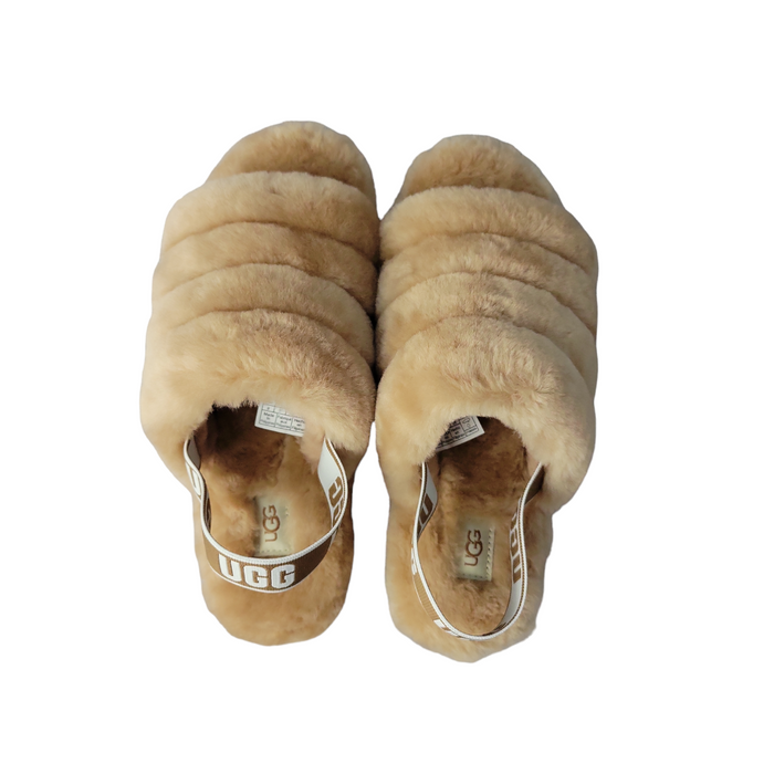 UGG Women's Fluff Yeah Slide Sheepskin Insole & Upper Slippers