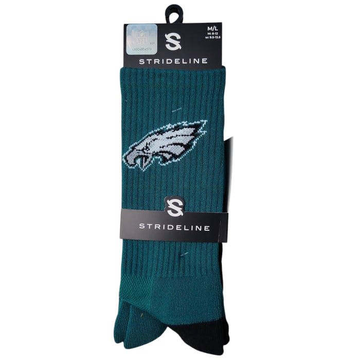NFL Adult 2-Pack Moisture Wicking Contour Fit Crew Socks