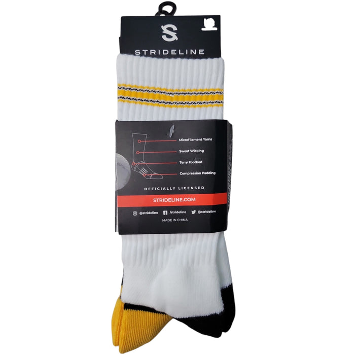 NFL Adult 2-Pack Moisture Wicking Contour Fit Crew Socks