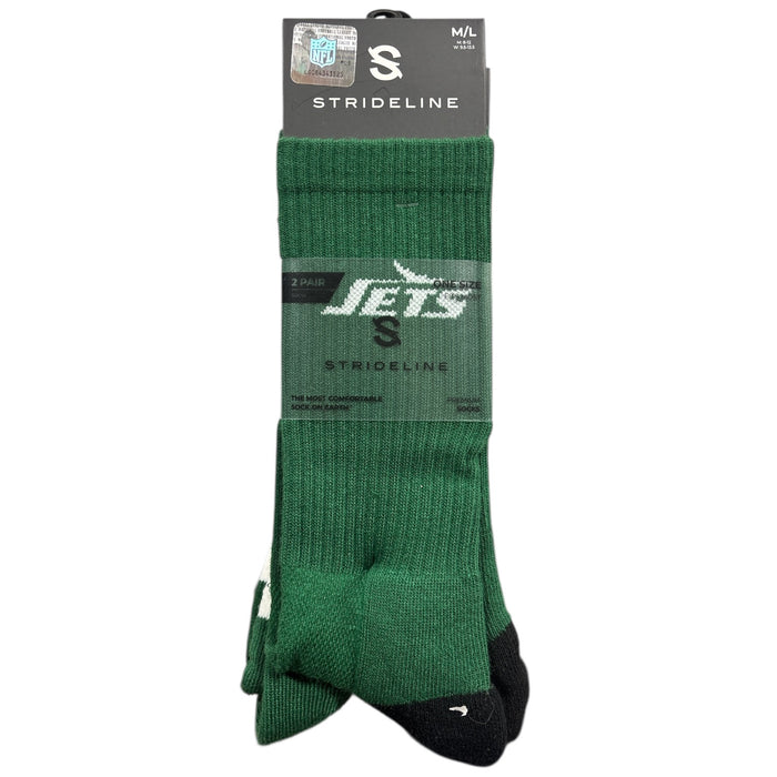NFL Adult 2-Pack Moisture Wicking Contour Fit Crew Socks