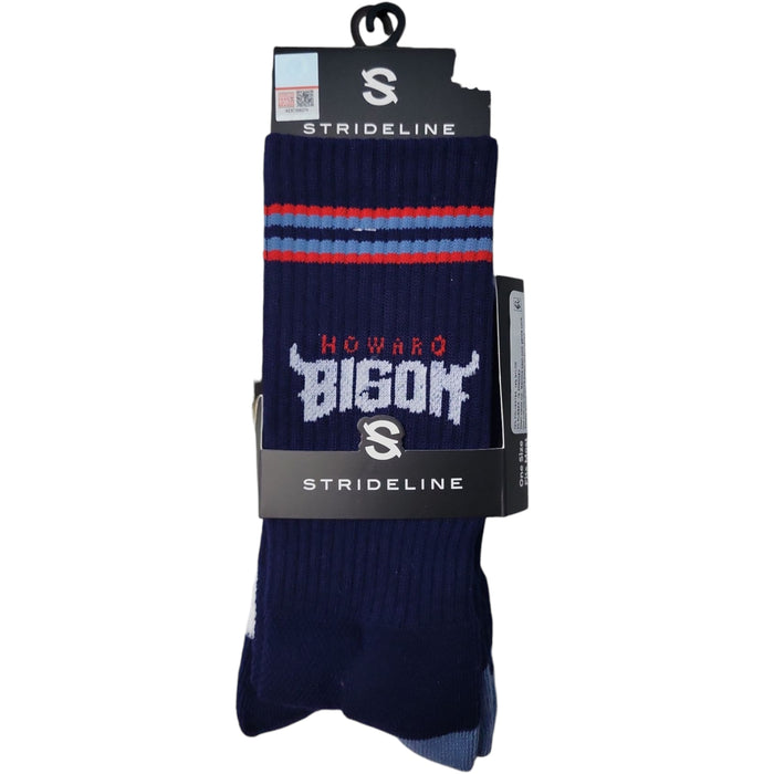 NCAA Adult 2-Pack Moisture Wicking Contour Fit Crew Socks