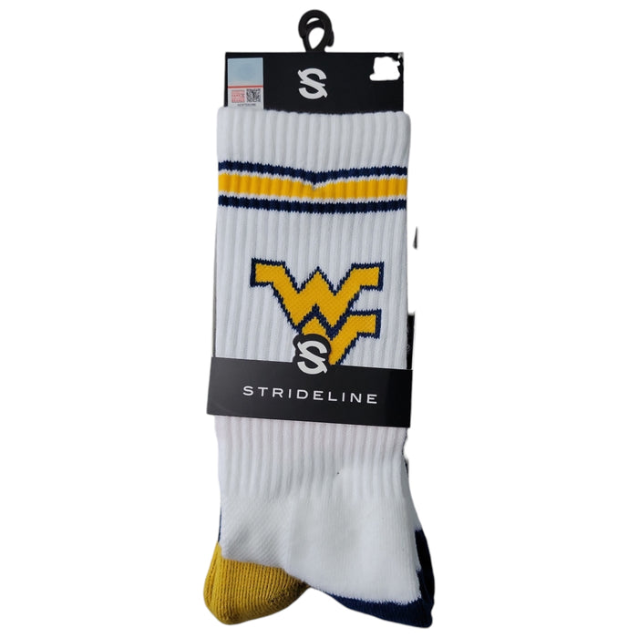 NCAA Adult 2-Pack Moisture Wicking Contour Fit Crew Socks