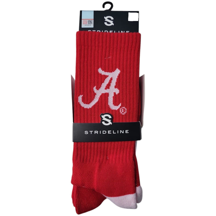NCAA Adult 2-Pack Moisture Wicking Contour Fit Crew Socks