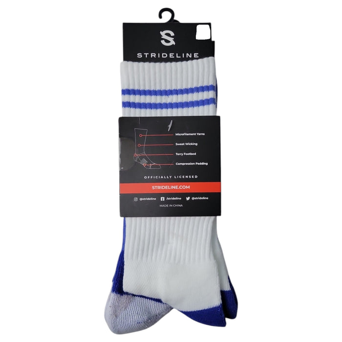 NCAA Adult 2-Pack Moisture Wicking Contour Fit Crew Socks