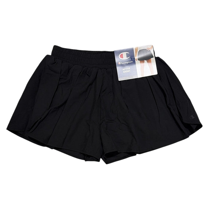 Champion Girls Lightweight Flutter Hem Hidden Cartwheel Liner Active Shorts