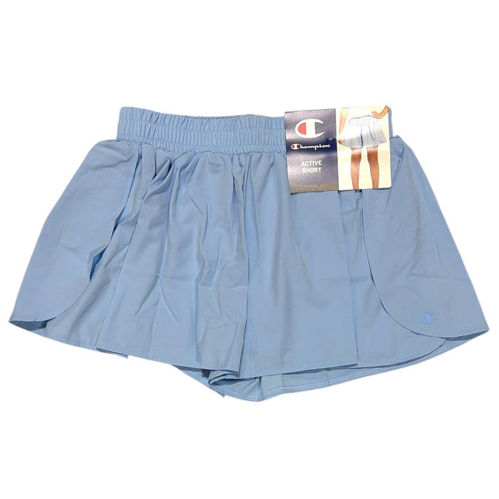Champion Girls Lightweight Flutter Hem Hidden Cartwheel Liner Active Shorts