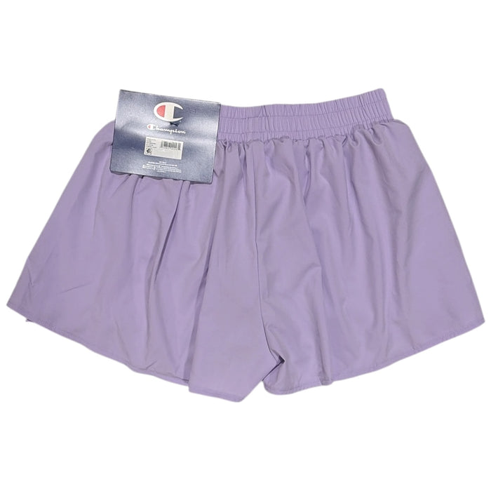 Champion Girls Lightweight Flutter Hem Hidden Cartwheel Liner Active Shorts