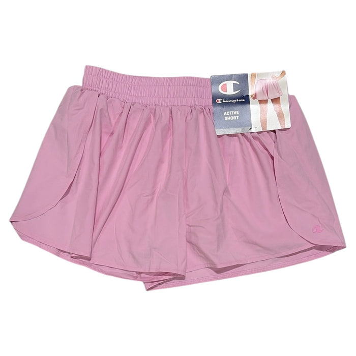 Champion Girls Lightweight Flutter Hem Hidden Cartwheel Liner Active Shorts
