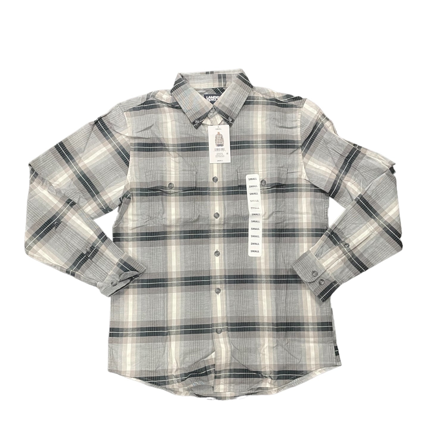 Land's End Men's Traditional Fit Comfort First Long Sleeve Button Down Shirt