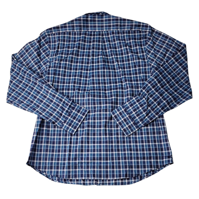 Lands' End Men's Performance Stretch Woven Long Sleeve Shirt