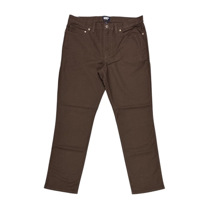 Lands End Men's Comfortable Knit Twill Tapered Classic Fit 5 Pocket Pant