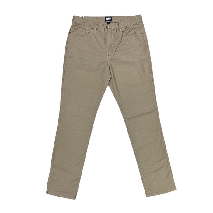 Lands End Men's Comfortable Knit Twill Tapered Classic Fit 5 Pocket Pant (Desert Tan, 34x30)