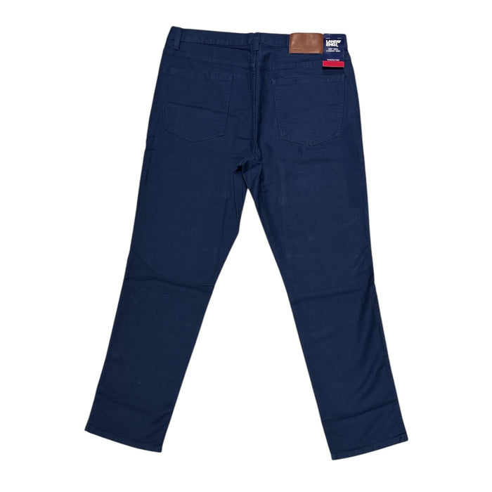 Lands End Men's Comfortable Knit Twill Tapered Classic Fit 5 Pocket Pant