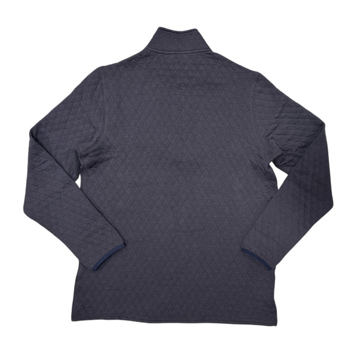 Lands' End Men's Quilted Mock Neck Classic Fit Quarter Zip Pullover