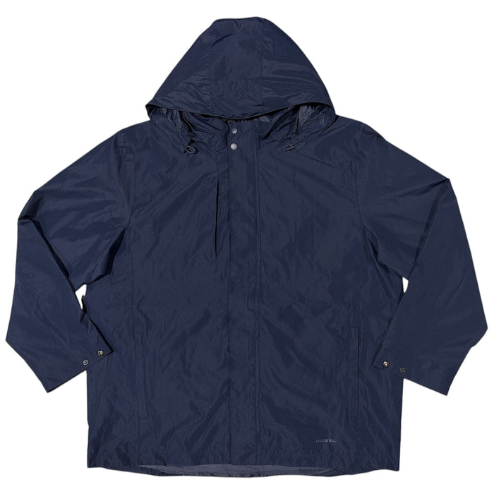 Lands' End Men's Lightweight Breathable Regular Fit Rain Jacket