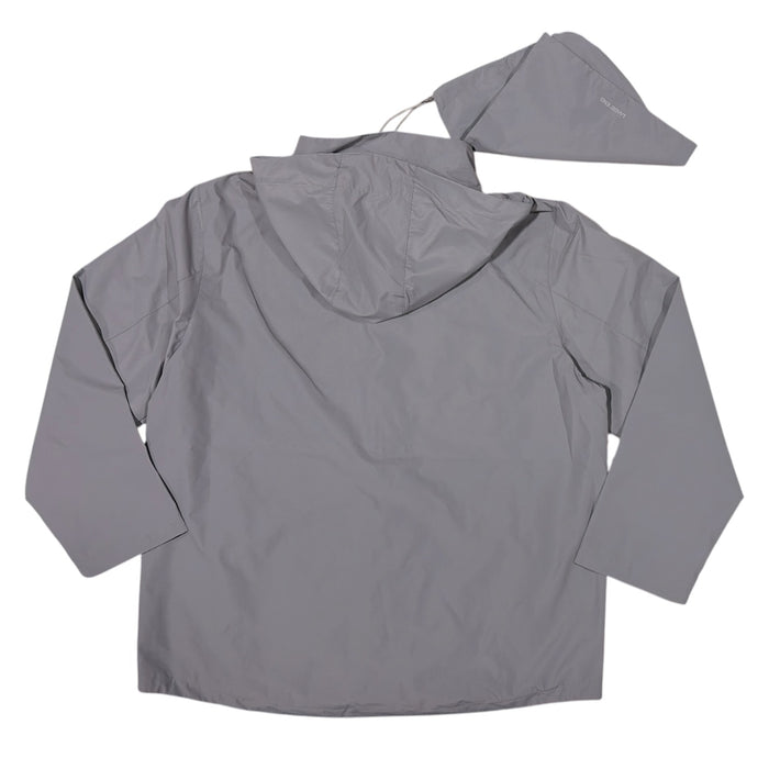 Lands' End Men's Lightweight Breathable Regular Fit Rain Jacket