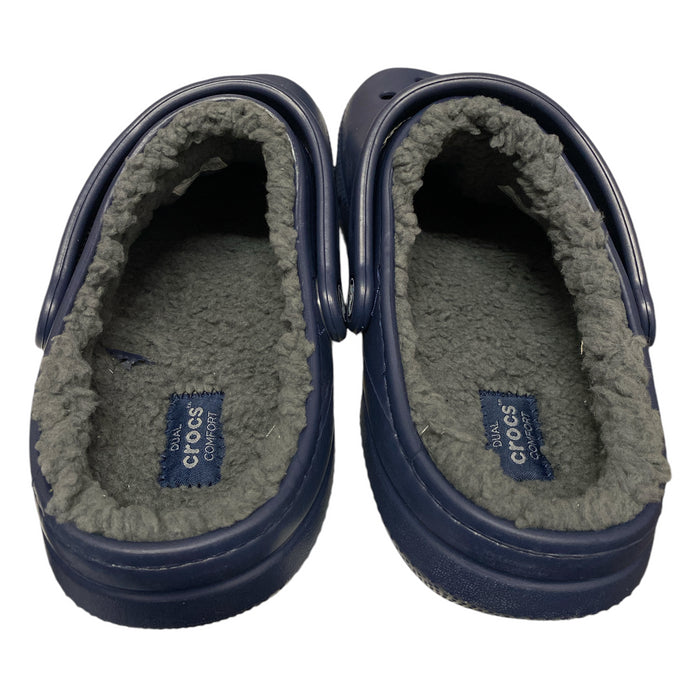 Crocs Unisex Adult Faux Fur Lined Slip-On Lightweight Clogs With Heel Strap