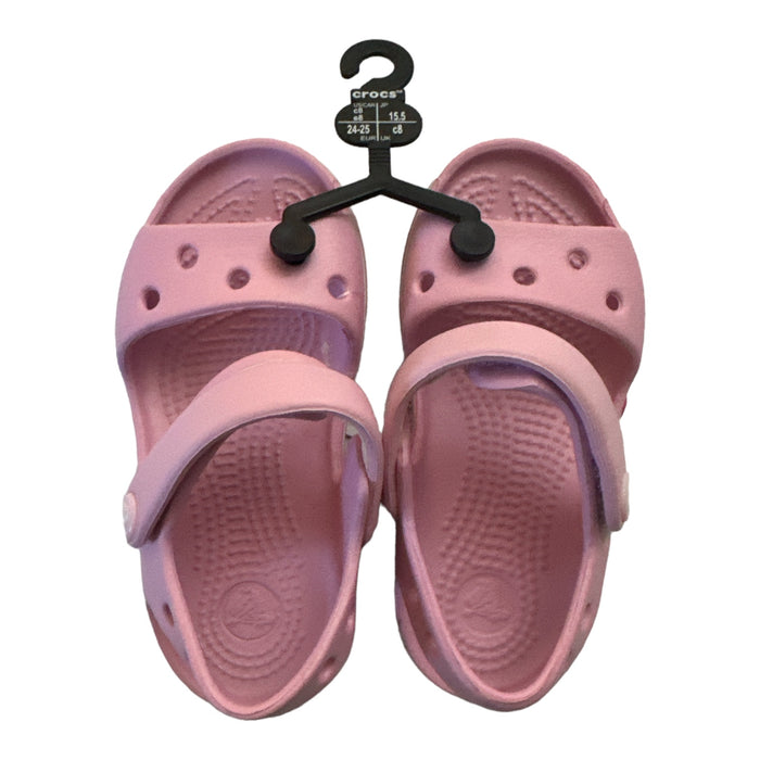 Crocs Girl's Bayaband Adjustable Strap Lightweight Water-Friendly Sandal