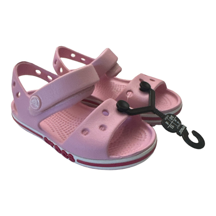 Crocs Girl's Bayaband Adjustable Strap Lightweight Water-Friendly Sandal