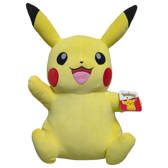 Jazwares Pokemon Jumbo Realistic Detailed Plush Toy, 24"