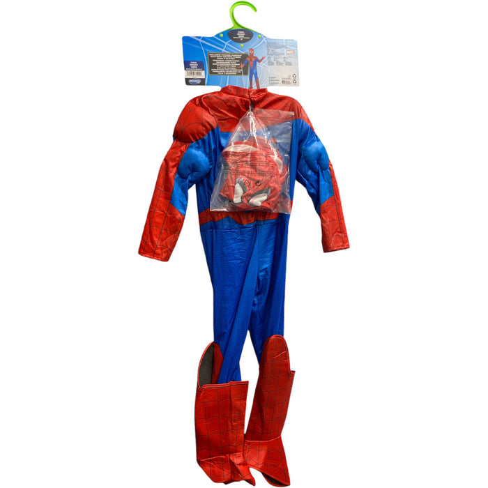 Jazwares Child's Marvels Amazing Spider-Man Deluxe Costume with Jumpsuit & Mask