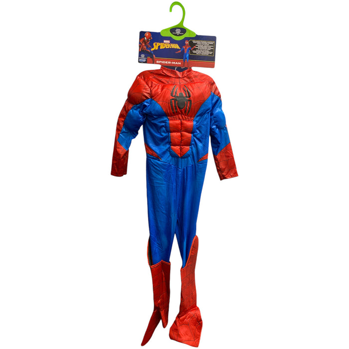 Jazwares Child's Marvels Amazing Spider-Man Deluxe Costume with Jumpsuit & Mask