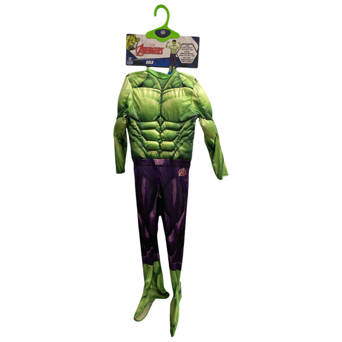 Jazwares Child's Marvel Incredible Hulk Costume with Jumpsuit Gloves & Mask