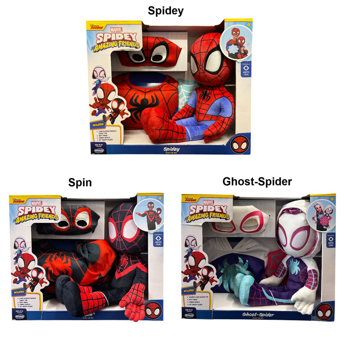 Disney Juniors Toddler Spidey & Friends Dress Up Set with Plush