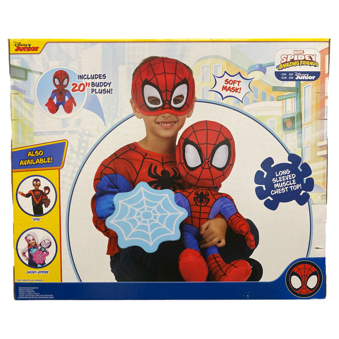 Disney Juniors Toddler Spidey & Friends Dress Up Set with Plush