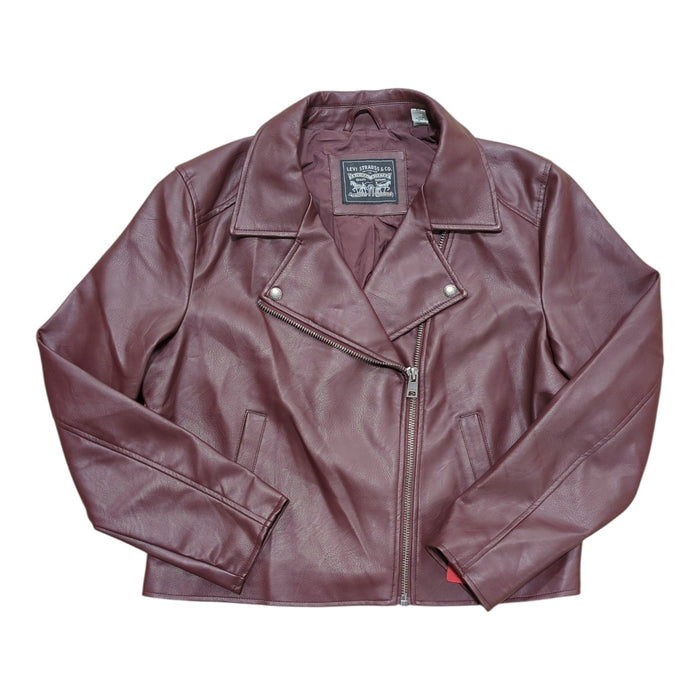 Levi's Women's Lightweight Faux Leather Motorcycle Jacket