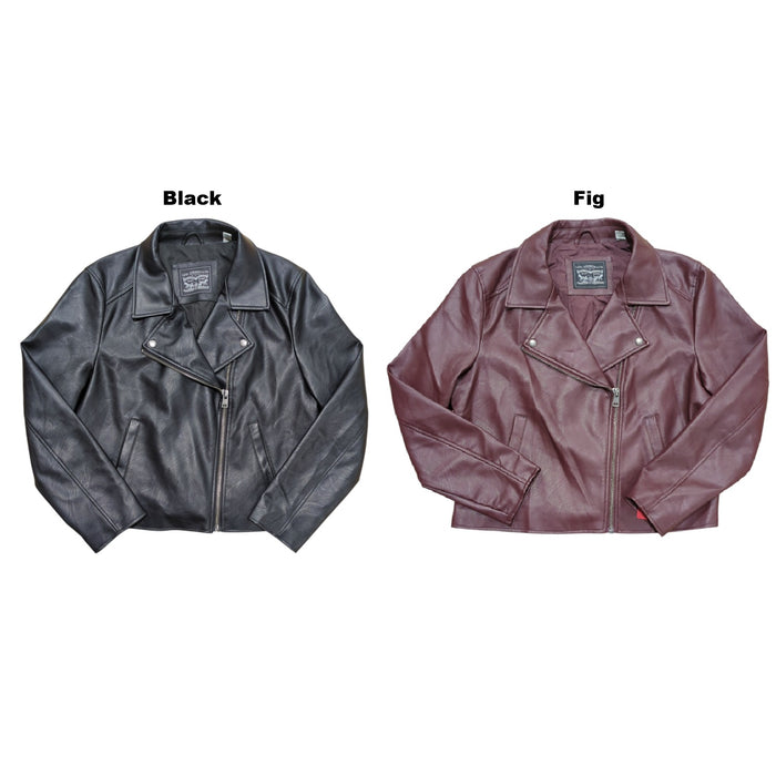 Levi's Women's Lightweight Faux Leather Motorcycle Jacket