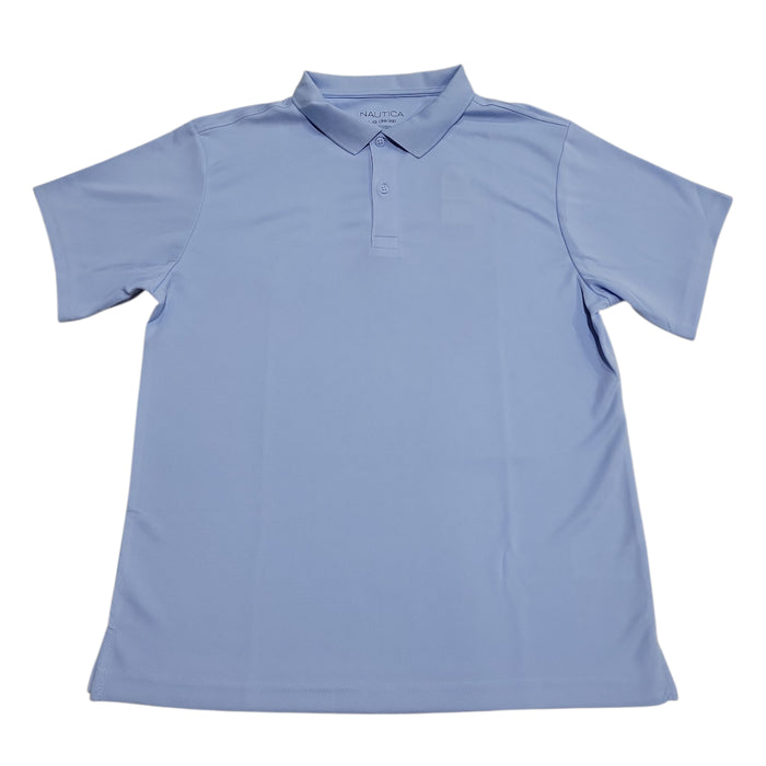Nautica Young Men's Snag Resistant Uniform Performance Polo