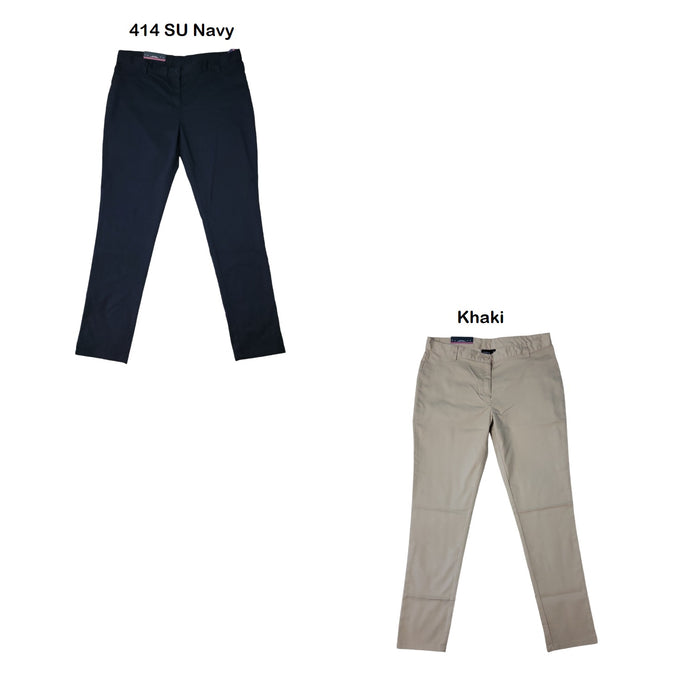 Nautica Juniors Zip & Button Closure Adjustable Waistband Uniform Pant