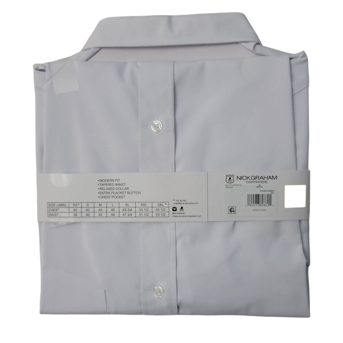 Nick Graham Men's Performance Short Sleeve Sport Shirt