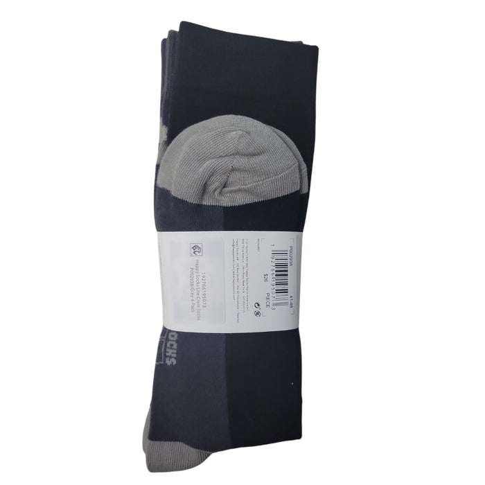 Happy Socks Men's Breathable Lite 4-Pack Crew Sock